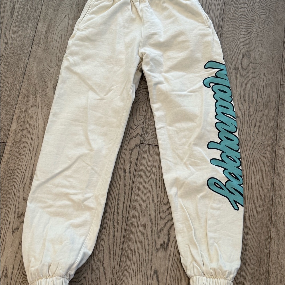 Mad Happy Joggers with Blue Print
